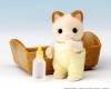 Кремовый котенок Sylvanian families