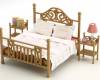 Золотая кровать Sylvanian families