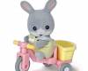 Зайчонок на велосипеде Sylvanian families