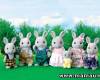 Семья белброк кроликов Sylvanian families