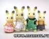 Семья пятнистых кроликов Sylvanian families