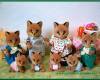 Семья лисичек Sylvanian families