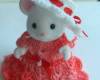 Розовое платье для Sylvanian families