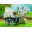 Коляска синяя для близнецов Sylvanian families