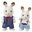 Костюмы для папы и сына Sylvanian families