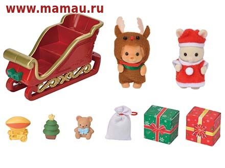 Sylvanian Families Новогодние Сани